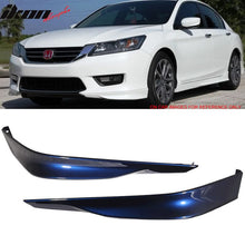 Load image into Gallery viewer, 2013-2015 Honda Accord Sedan HFP Style Front Bumper Lip PP 2PC