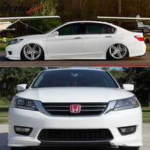 Load image into Gallery viewer, 2013-2015 Honda Accord Sedan HFP Style Front Bumper Lip PP 2PC