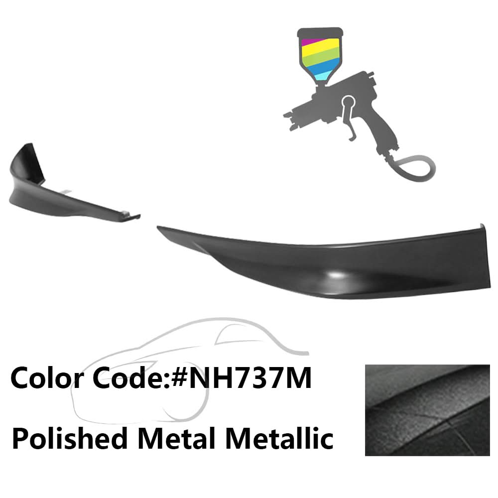 2013-2015 Honda Accord Sedan HFP Style Front Bumper Lip PP 2PC