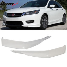 Load image into Gallery viewer, 2013-2015 Honda Accord Sedan HFP Style Front Bumper Lip PP 2PC