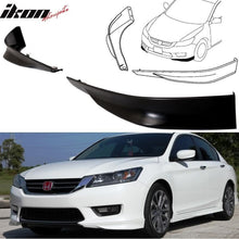 Load image into Gallery viewer, 2013-2015 Honda Accord Sedan HFP Style Front Bumper Lip PP 2PC