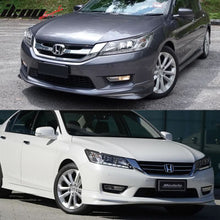 Load image into Gallery viewer, 2013-2015 Honda Accord Sedan MD Style Front Bumper Lip PP 4DR