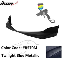 Load image into Gallery viewer, 2017 Honda Accord Hybrid HFP Style Painted Front Bumper Lip Splitters