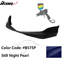 Load image into Gallery viewer, 2017 Honda Accord Hybrid HFP Style Painted Front Bumper Lip Splitters