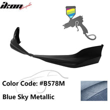 Load image into Gallery viewer, 2017 Honda Accord Hybrid HFP Style Painted Front Bumper Lip Splitters
