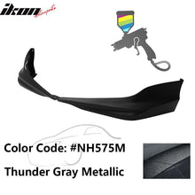Load image into Gallery viewer, 2017 Honda Accord Hybrid HFP Style Painted Front Bumper Lip Splitters