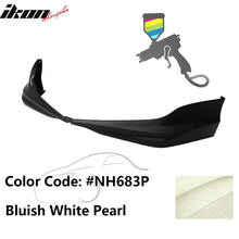 Load image into Gallery viewer, 2017 Honda Accord Hybrid HFP Style Painted Front Bumper Lip Splitters
