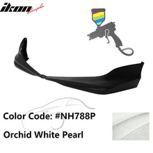 Load image into Gallery viewer, 2017 Honda Accord Hybrid HFP Style Painted Front Bumper Lip Splitters