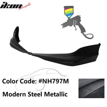 Load image into Gallery viewer, 2017 Honda Accord Hybrid HFP Style Painted Front Bumper Lip Splitters