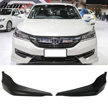 Load image into Gallery viewer, 2017 Honda Accord Hybrid HFP Style Painted Front Bumper Lip Splitters