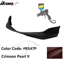 Load image into Gallery viewer, 2017 Honda Accord Hybrid HFP Style Painted Front Bumper Lip Splitters