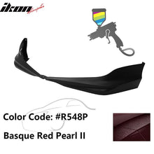 Load image into Gallery viewer, 2017 Honda Accord Hybrid HFP Style Painted Front Bumper Lip Splitters