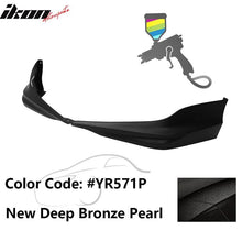 Load image into Gallery viewer, 2017 Honda Accord Hybrid HFP Style Painted Front Bumper Lip Splitters