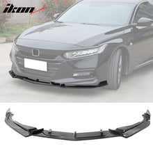 Load image into Gallery viewer, 2018-2021 Honda Accord IKON V2 Style Front Bumper Lip PP