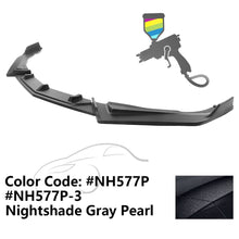Load image into Gallery viewer, 2018-2021 Honda Accord IKON V2 Style Front Bumper Lip PP