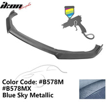 Load image into Gallery viewer, 2018-2021 Honda Accord 10th IKON V3 Front Bumper Lip PP