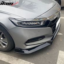 Load image into Gallery viewer, 2018-2021 Honda Accord 10th IKON V3 Front Bumper Lip PP