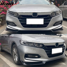 Load image into Gallery viewer, 2018-2021 Honda Accord 10th IKON V3 Front Bumper Lip PP