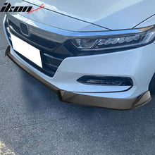 Load image into Gallery viewer, 2018-2021 Honda Accord 10th IKON V3 Front Bumper Lip PP
