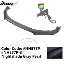 Load image into Gallery viewer, 2018-2021 Honda Accord 10th IKON V3 Front Bumper Lip PP