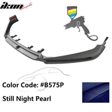 Load image into Gallery viewer, 2018-2021 Honda Accord 3PC Front Bumper Lip PP