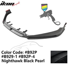 Load image into Gallery viewer, 2018-2021 Honda Accord 3PC Front Bumper Lip PP