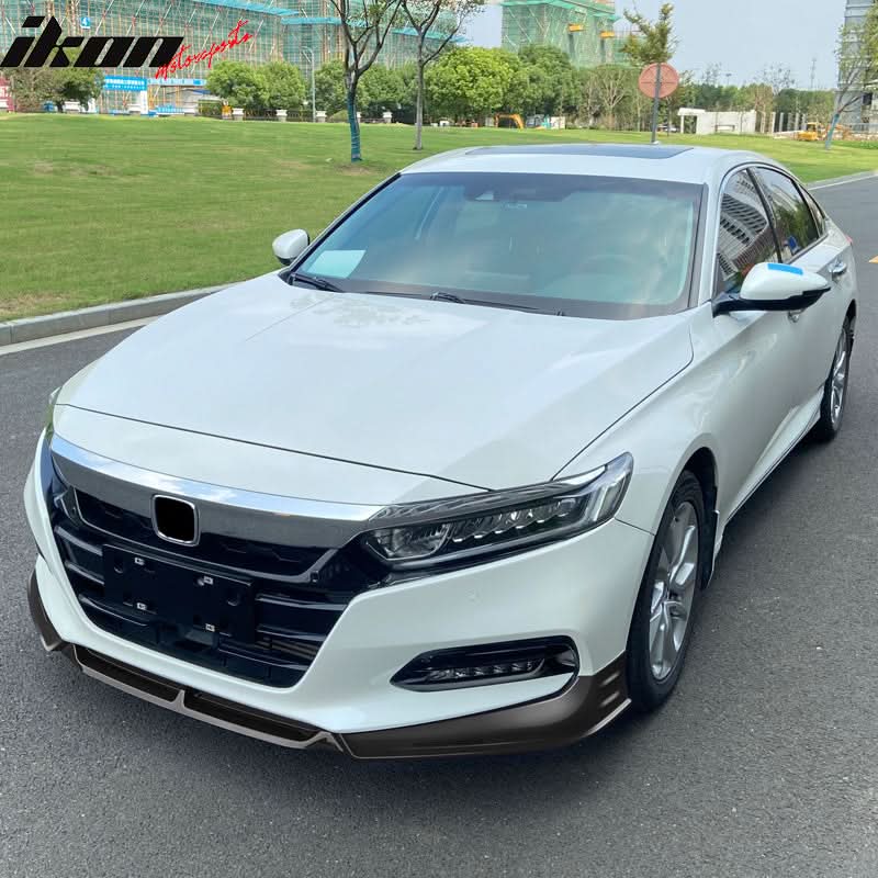 2018-2021 Honda Accord 3PC Front Bumper Lip PP