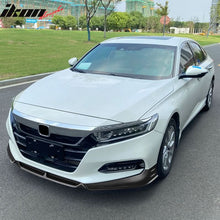 Load image into Gallery viewer, 2018-2021 Honda Accord 3PC Front Bumper Lip PP