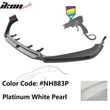 Load image into Gallery viewer, 2018-2021 Honda Accord 3PC Front Bumper Lip PP