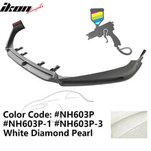 Load image into Gallery viewer, 2018-2021 Honda Accord 3PC Front Bumper Lip PP