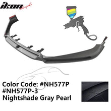 Load image into Gallery viewer, 2018-2021 Honda Accord 3PC Front Bumper Lip PP