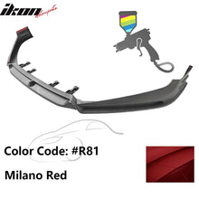 Load image into Gallery viewer, 2018-2021 Honda Accord 3PC Front Bumper Lip PP