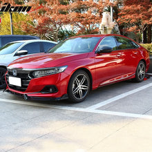 Load image into Gallery viewer, 2021-2022 Honda Accord IKON V1 Style Front Bumper Lip Spoiler 3PCS PP