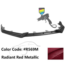 Load image into Gallery viewer, 2021-2022 Honda Accord IKON V1 Style Front Bumper Lip Spoiler 3PCS PP