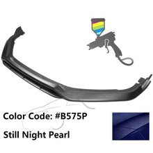Load image into Gallery viewer, 2021-2022 Honda Accord IKON V2 Style Front Bumper Lip Spoiler 4PCS PP