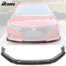 Load image into Gallery viewer, 2021-2022 Honda Accord IKON V2 Style Front Bumper Lip Spoiler 4PCS PP