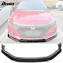Load image into Gallery viewer, 2021-2022 Honda Accord IKON V2 Style Front Bumper Lip Spoiler 4PCS PP