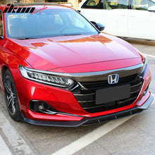 Load image into Gallery viewer, 2021-2022 Honda Accord IKON V2 Style Front Bumper Lip Spoiler 4PCS PP