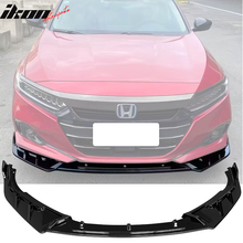 Load image into Gallery viewer, 2021-2022 Honda Accord IKON V3 Style Front Bumper Lip Spoiler 3PCS