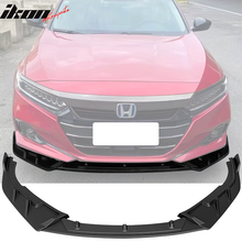 Load image into Gallery viewer, 2021-2022 Honda Accord IKON V3 Style Front Bumper Lip Spoiler 3PCS