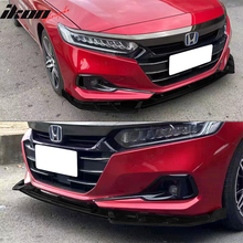 Load image into Gallery viewer, 2021-2022 Honda Accord IKON V3 Front Bumper Lip PP
