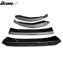 Load image into Gallery viewer, 2023-2025 Honda Accord Front Bumper Lip V1 4PC Spoiler Black PP