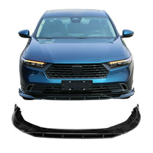 Load image into Gallery viewer, 2023-2025 Honda Accord Front Bumper Lip V1 4PC Spoiler Black PP