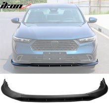 Load image into Gallery viewer, 2023-2025 Honda Accord Front Bumper Lip V1 4PC Spoiler Black PP
