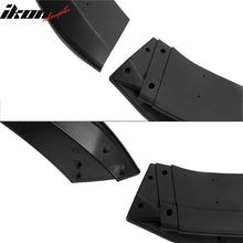 Load image into Gallery viewer, 2023-2025 Honda Accord Front Bumper Lip V1 4PC Spoiler Black PP