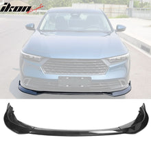 Load image into Gallery viewer, 2023-2025 Honda Accord Front Bumper Lip V2 3PC Spoiler Black PP