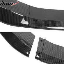 Load image into Gallery viewer, 2023-2025 Honda Accord Front Bumper Lip V2 3PC Spoiler Black PP