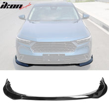 Load image into Gallery viewer, 2023-2025 Honda Accord Front Bumper Lip V2 3PC Spoiler Black PP