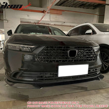 Load image into Gallery viewer, 2023-2025 Honda Accord IKON V3 Style Front Bumper Lip ABS