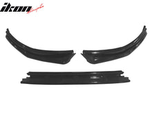 Load image into Gallery viewer, 2023-2025 Honda Accord V4 Style 3PCS Front Bumper Lip Gloss Black PP